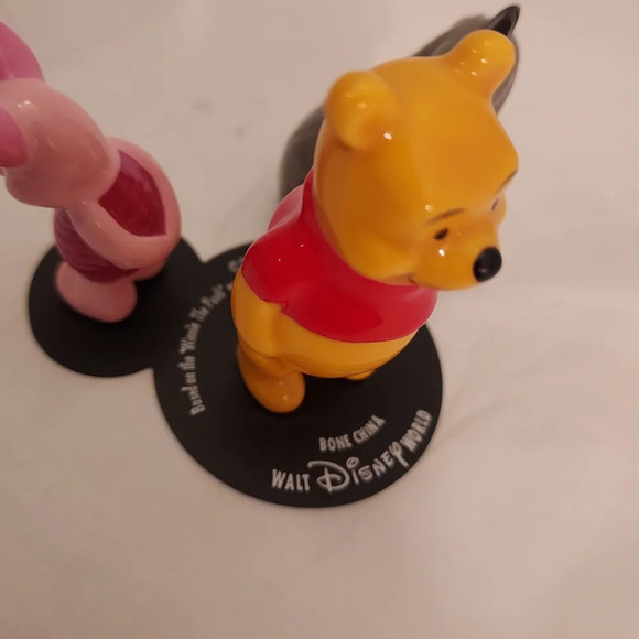 Disney Store Lot of 3 Bone China Winnie the Pooh Figurines - Picture 6 of 9